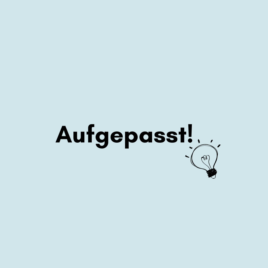 Aufgepasst/Sommermonate 2024