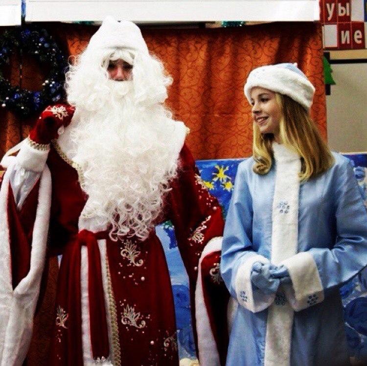 Me with Father Frost (c) Vlada Petrova/ Akademikerhilfe.at