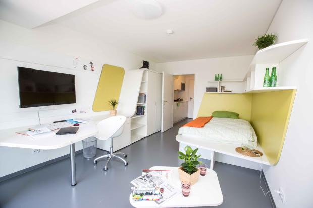 Blick auf Single Studio