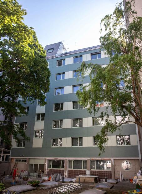 Ansicht des Hauses