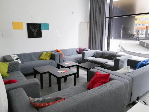 view of common room