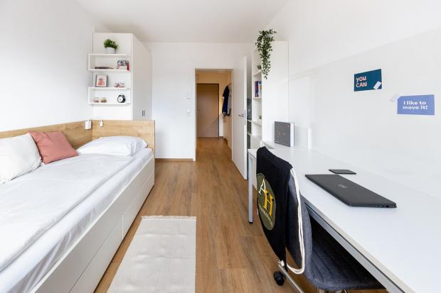 Blick auf Zimmer | © Harald Klemm/ Akademikerhilfe