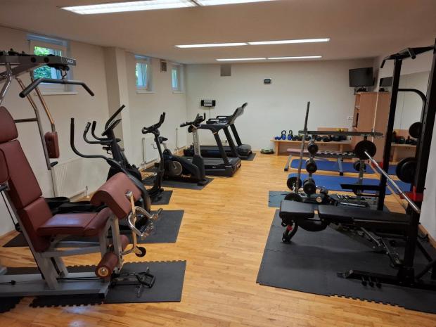 fitness area in Pulvermühle