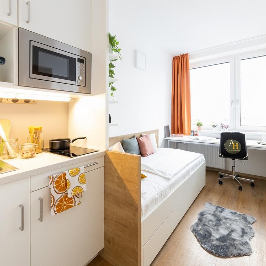 Zimmer mit Weitblick im Studentenwohnheim Pfeilgasse 3a Akademikerhilfe Studentenwohnheime